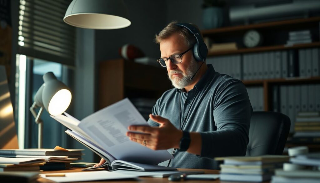 Голос тренера на пресс-конференции после матча - иллюстрация