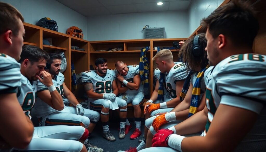 Голос тренера на пресс-конференции после матча - иллюстрация