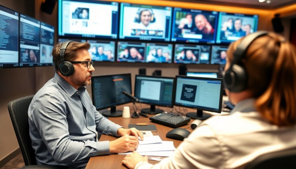 Прямой эфир с комментариями экспертов по тактике - иллюстрация