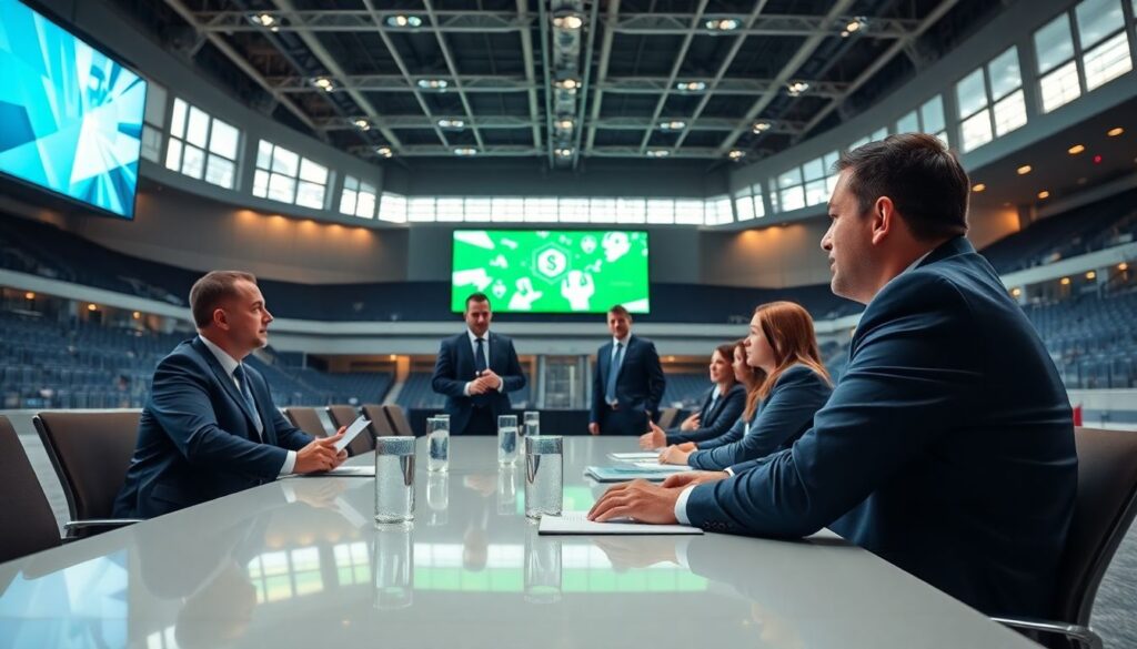 Гигиена и безопасность на стадионе во время матча - иллюстрация