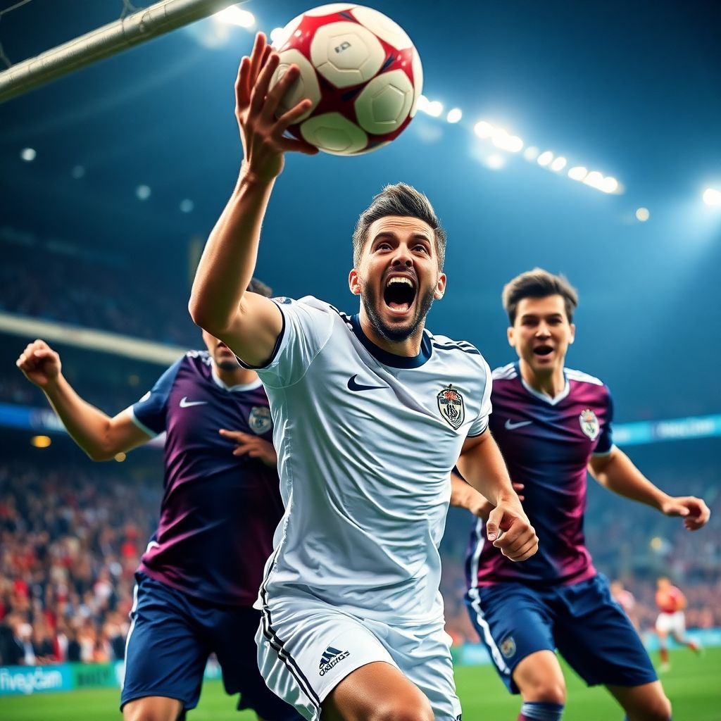 Подборка фото с момента гола: самые яркие кадры забитых мячей