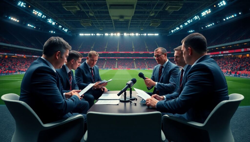 Пост-матчевое интервью с руководством клуба - иллюстрация
